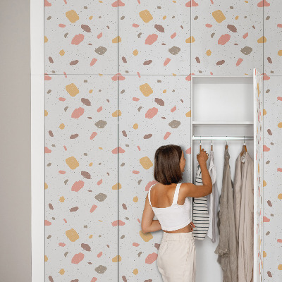 Decoratiefolie Steengoedpatroon