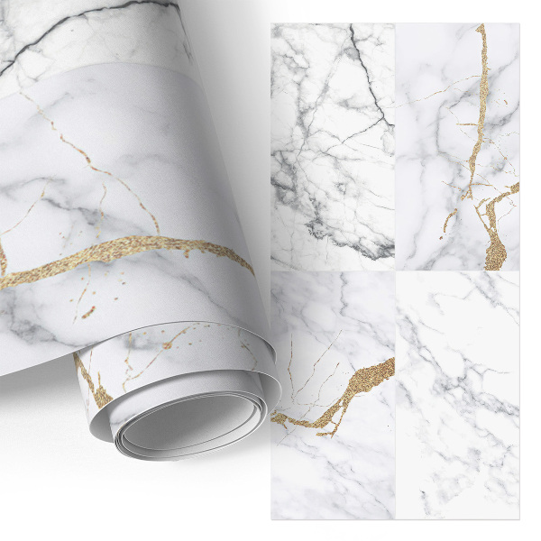 Meubel wrap folie Marmeren elegantie