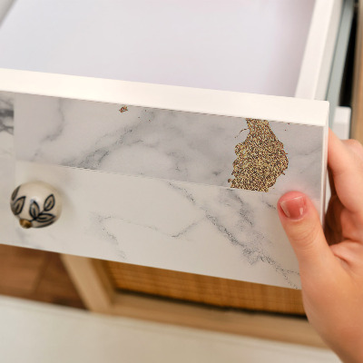 Meubel wrap folie Marmeren elegantie