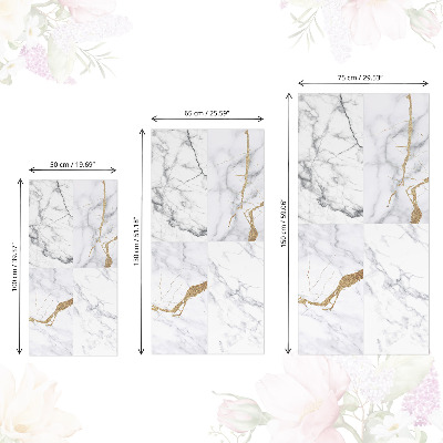 Meubel wrap folie Marmeren elegantie