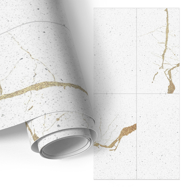 Decoratiefolie Witte borden