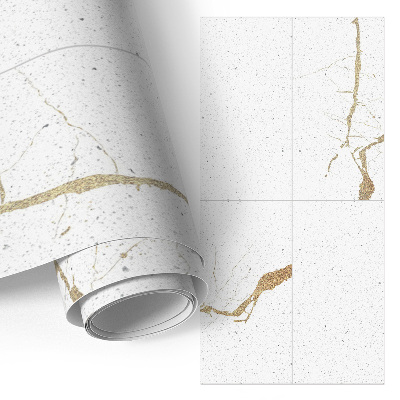 Decoratiefolie in witte kleur voor borden