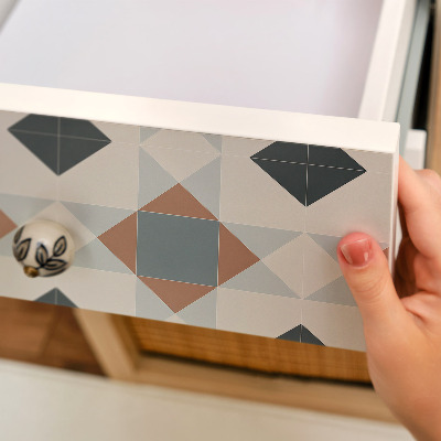 Meubelfolie Geometrische compositie