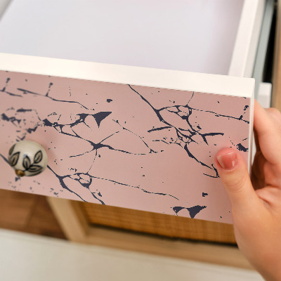 Plakfolie meubels Abstracte structuur