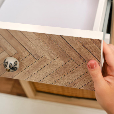 Meubelfolie Visgraathout