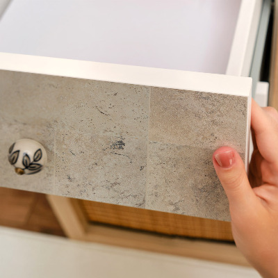 Plakfolie meubels Mozaïek van stenen