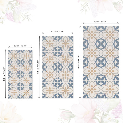 Decoratiefolie Retro bloemen