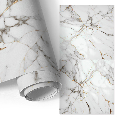 Meubel wrap folie met een elegante abstracte print