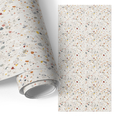 Decoratiefolie met terrazzo-mozaïekmotief