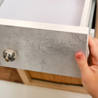 Decoratiefolie Grijze muur