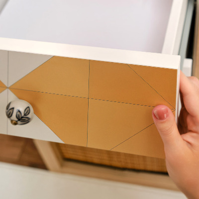 Plakfolie meubels Driehoekig mozaïek