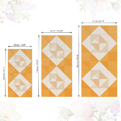 Plakfolie meubels Driehoekig mozaïek