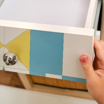 Decoratiefolie Blauwe sterren