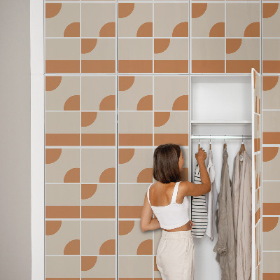 Meubel wrap folie Vintage vormen