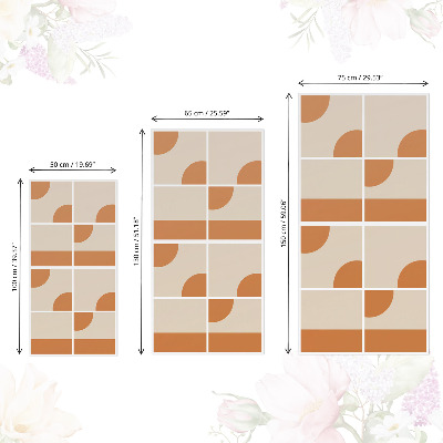 Meubel wrap folie Vintage vormen