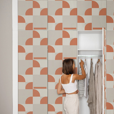 Plakfolie meubels Vintage vormen