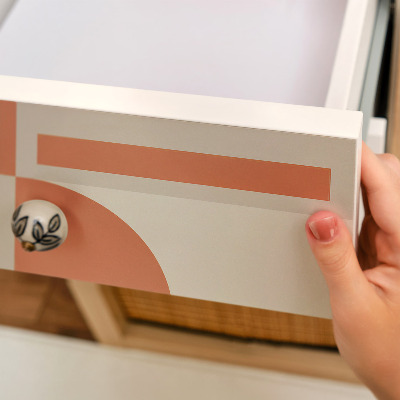 Plakfolie meubels Vintage vormen