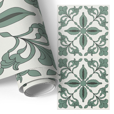 Decoratiefolie met bloemenpatroon