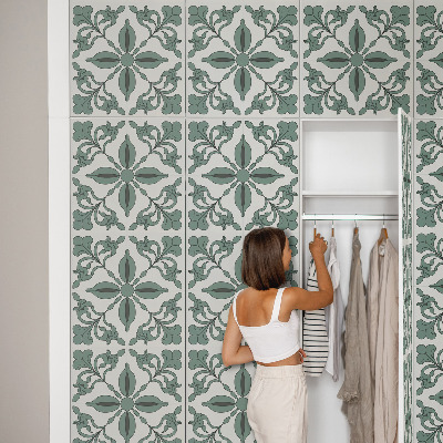 Decoratiefolie Bloemenpatroon