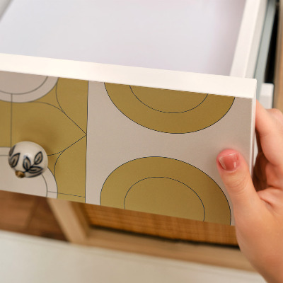 Meubel wrap folie Mosterdwielen