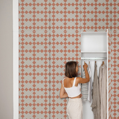 Decoratiefolie Warm patroon