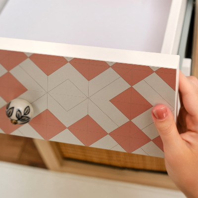 Decoratiefolie Warm patroon