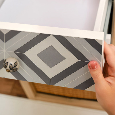 Meubel wrap folie Geometrische tegels