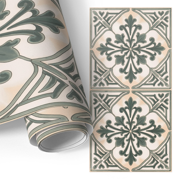 Plakfolie meubels Vintage tegels