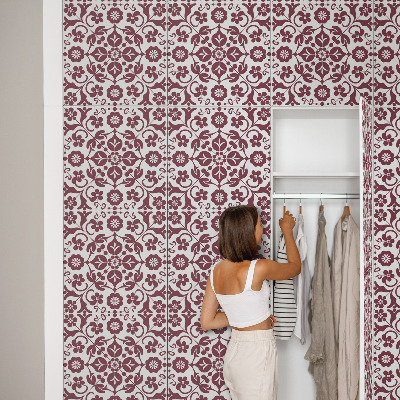 Decoratiefolie Bloemenpatroon