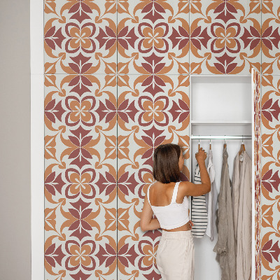 Plakfolie meubels Bloemenpatroon