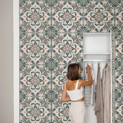 Plakfolie meubels Bloemsymmetrie