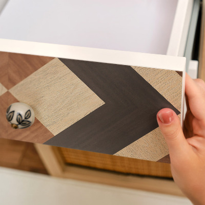 Meubelfolie Houten vierkanten