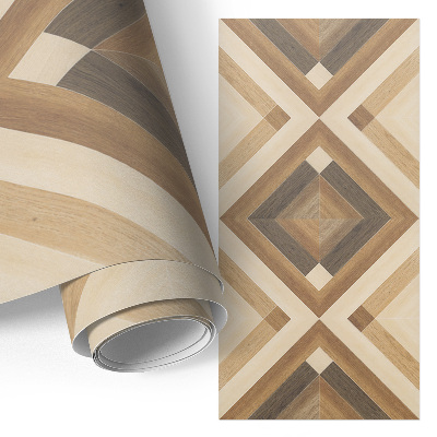 Meubelfolie Houten mozaïek