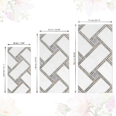 Plakfolie meubels Moderne geometrie