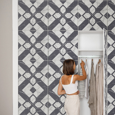 Meubel wrap folie Geometrische elegantie