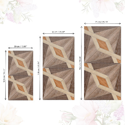 Plakfolie meubels Houten patronen