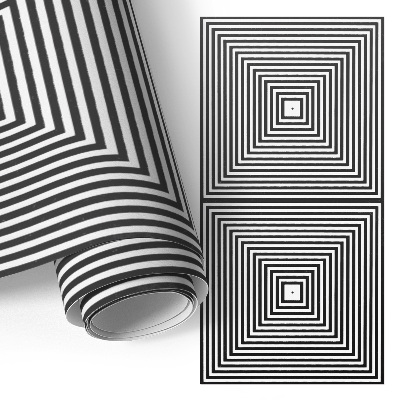 Decoratiefolie met vierkante optiek