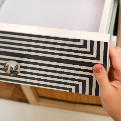 Decoratiefolie Vierkante illusie