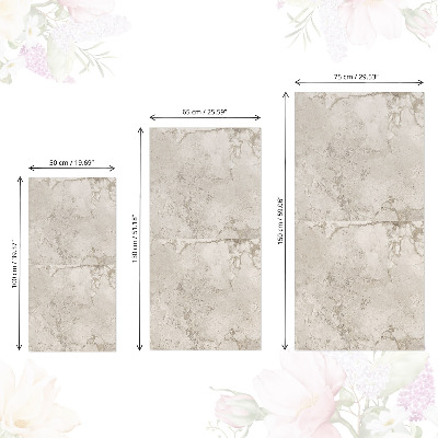 Plakfolie meubels Steenstructuur