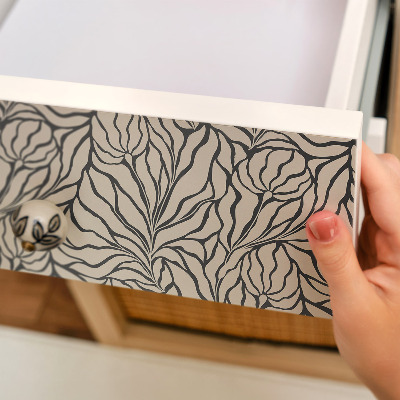 Meubel wrap folie Samenstelling van de bladeren