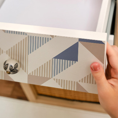 Plakfolie meubels Geometrische patronen