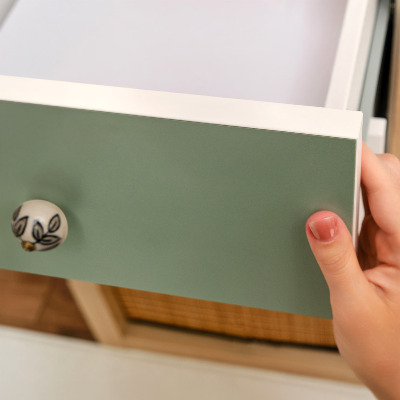 Meubel wrap folie Gedempt groen