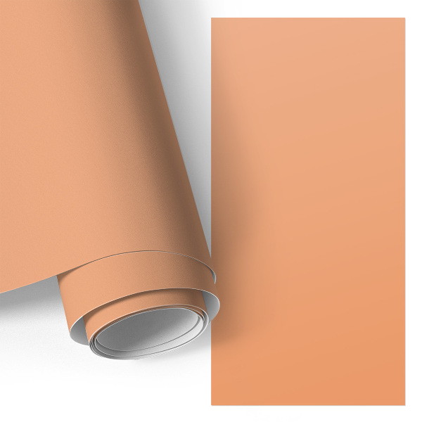 Meubel wrap folie Pastel oranje