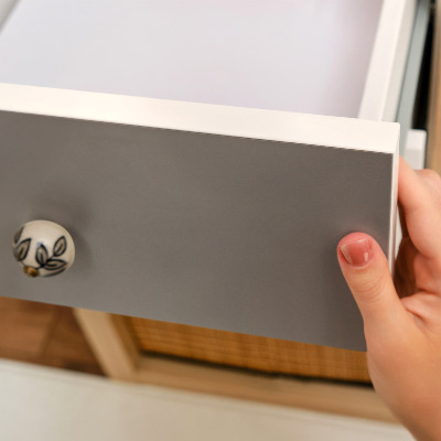 Meubel wrap folie Donkergrijs