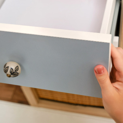 Decoratiefolie zelfklevend Pastelblauw