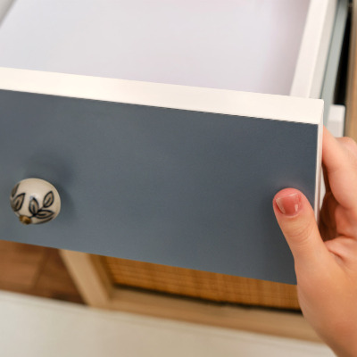 Meubelfolie Pastel marineblauw