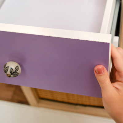 Plakfolie meubels Violet