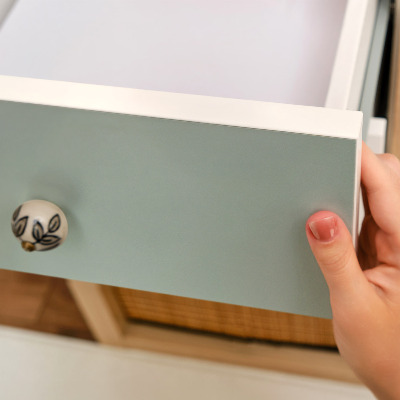 Plakfolie meubels Turkooizen kleurovergang