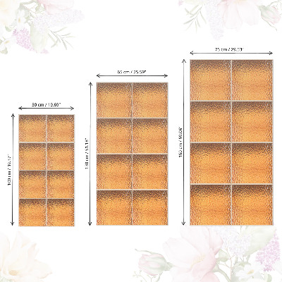 Decoratiefolie Glasblokken