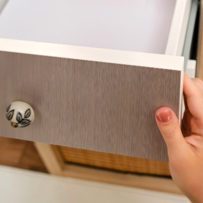 Meubelfolie Bruine lijnen